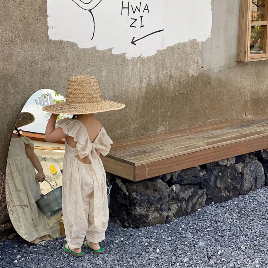 רומפר פרחוני מקסים לנסיכות קטנות!