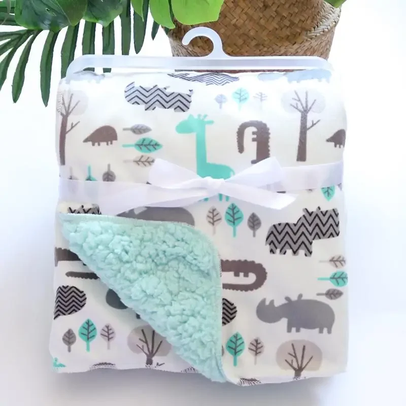 שמיכות פליז מפנקות לתינוקות - שכבה כפולה רכה במיוחד!